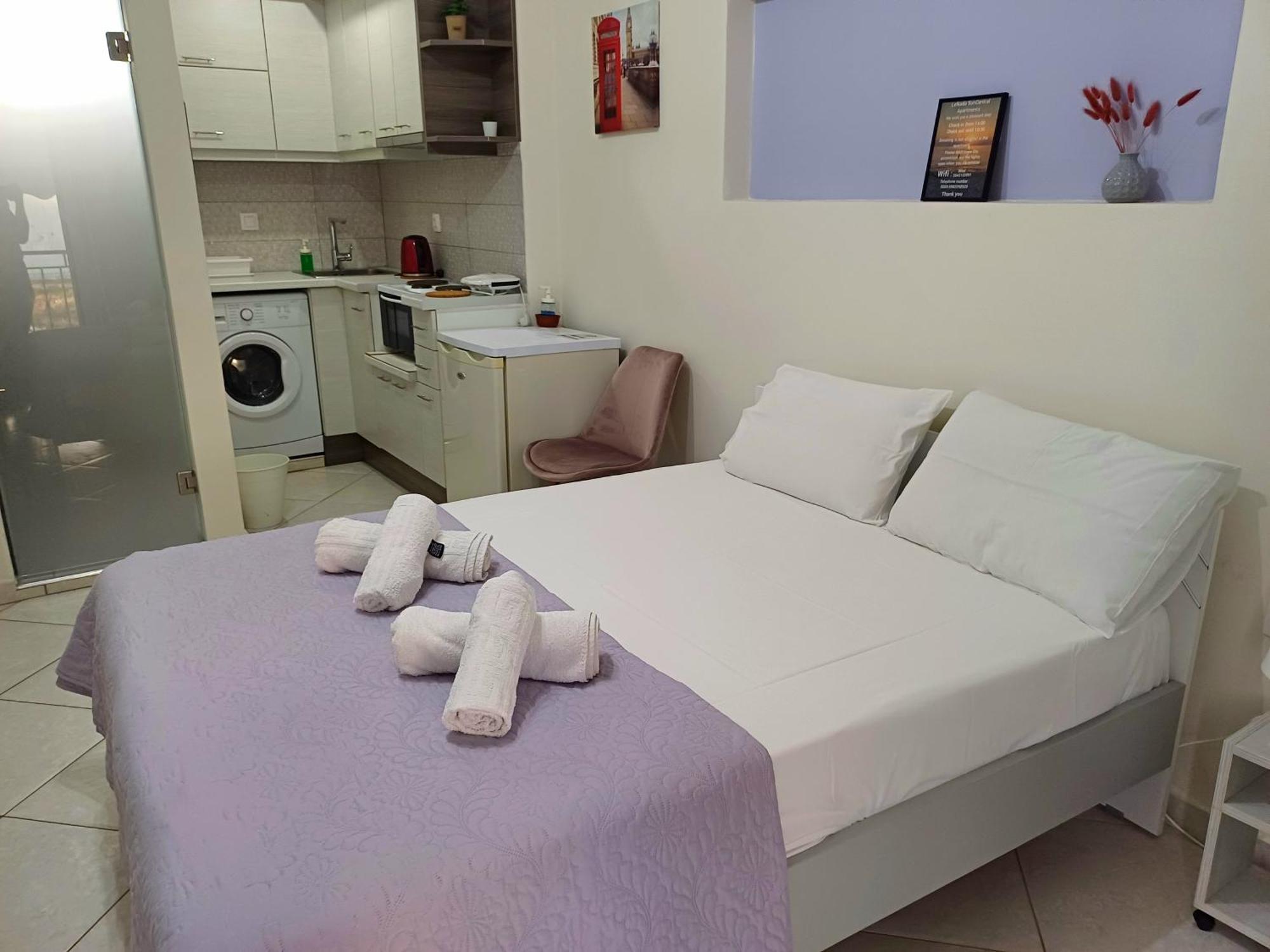 Lefkada SunCentral Apartments Bagian luar foto